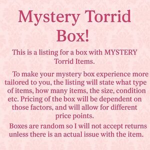Torrid SUMMER Dresses Mystery Box - Size 2 - Good Condition